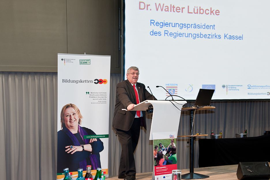 Grußwort und Eröffnung der Tagung: Dr. Walter Lübcke (Regierungspräsident des Regierungsbezirks Kassel)