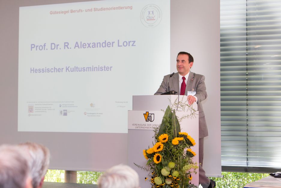 Prof. Dr. R. Alexander Lorz, Hessischer Kultusminister